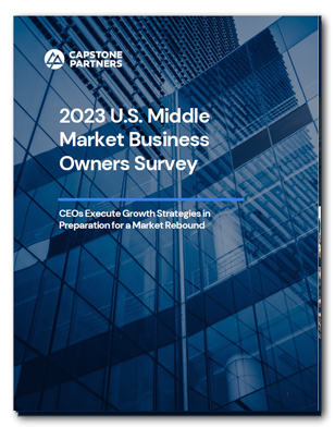 Capstone Partners US Middle Market Business Owner Survey 2023